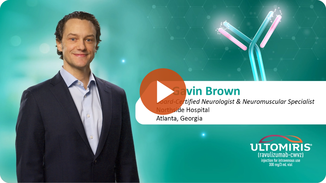 Watch as a neuromuscular specialist provides guidance on initiating ULTOMIRIS